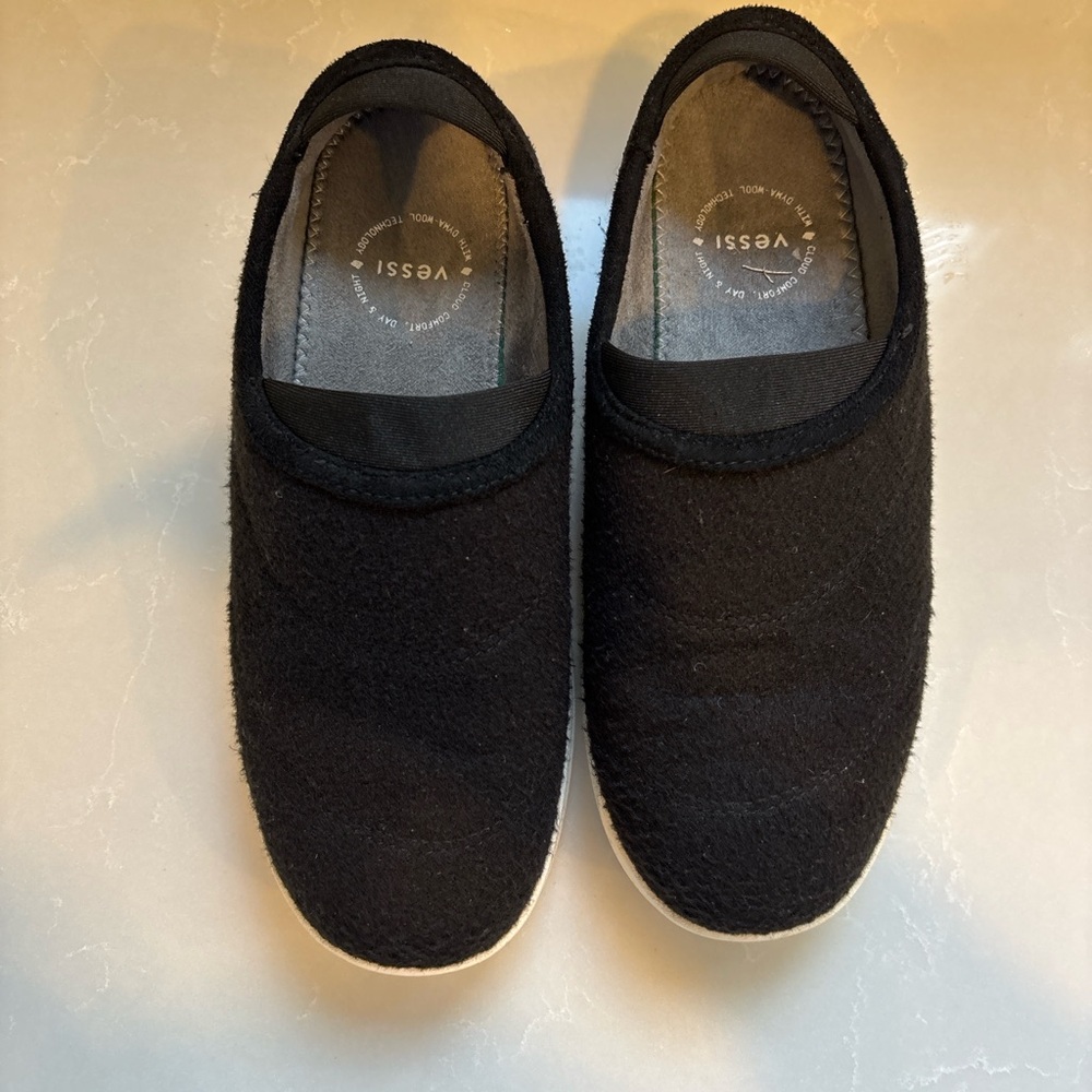 Vessi Sunday Slippers Black Waterproof Knit | Men’s 6 - Picture 5 of 9